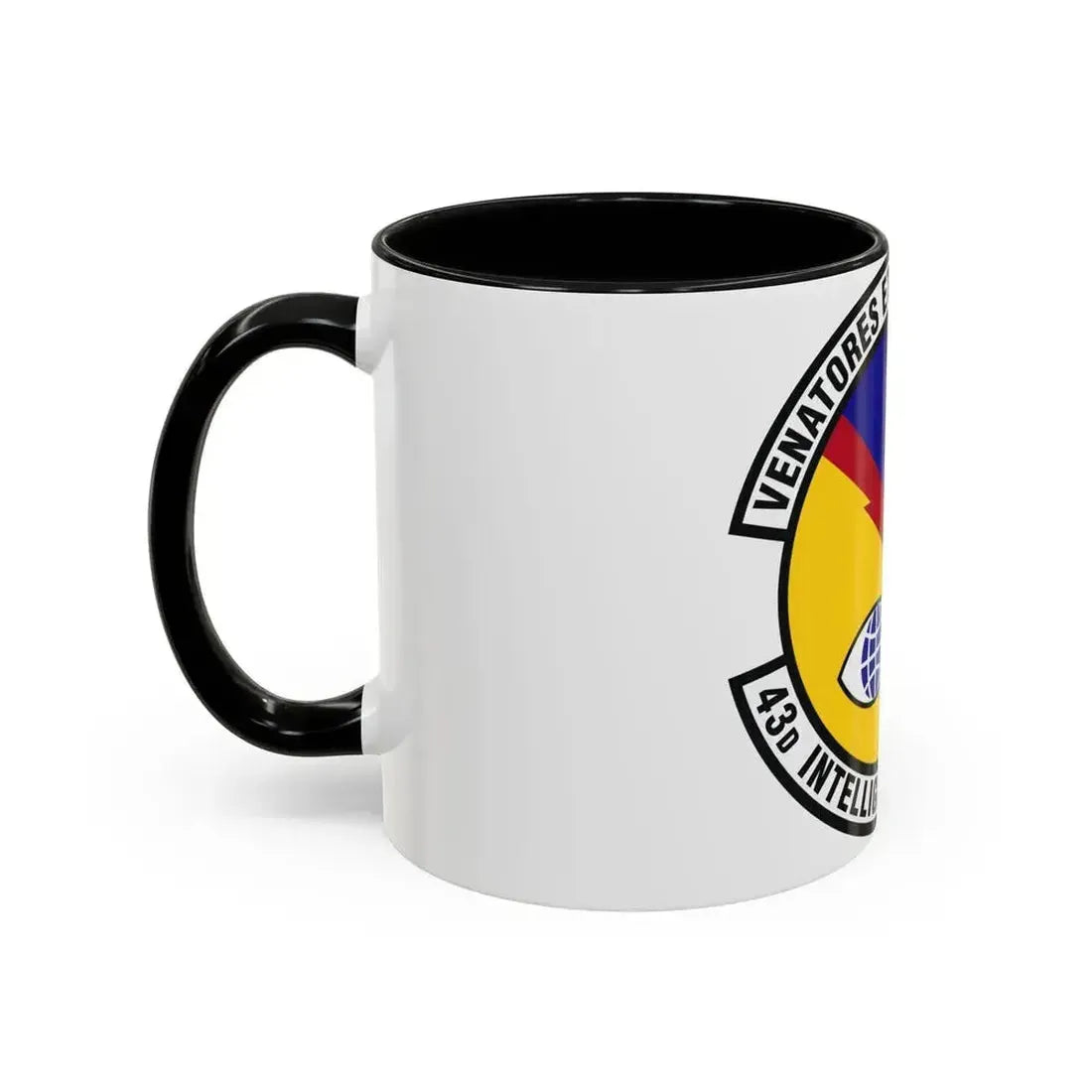 43d Intelligence Squadron (U.S. Air Force) Accent Coffee Mug - Go Mug Yourself