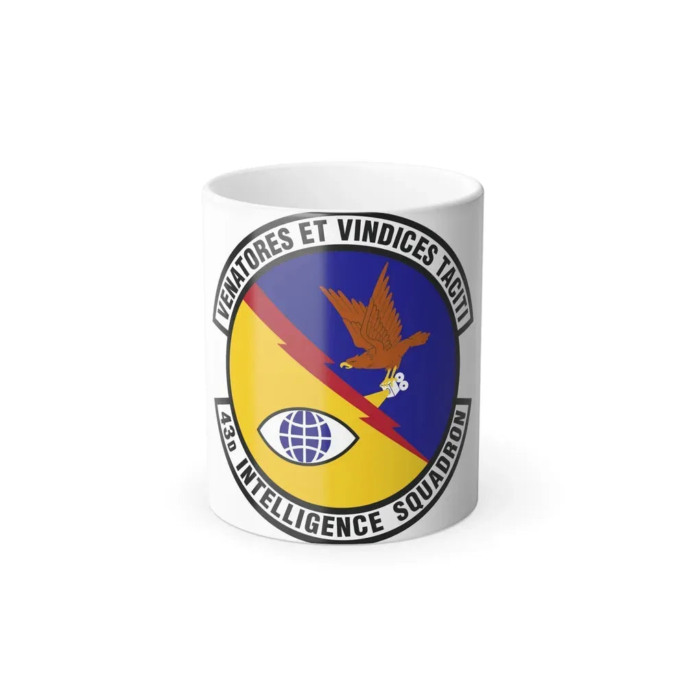 43d Intelligence Squadron (U.S. Air Force) Color Changing Coffee Mug 11oz - Go Mug Yourself