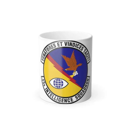 43d Intelligence Squadron (U.S. Air Force) Color Changing Coffee Mug 11oz - Go Mug Yourself