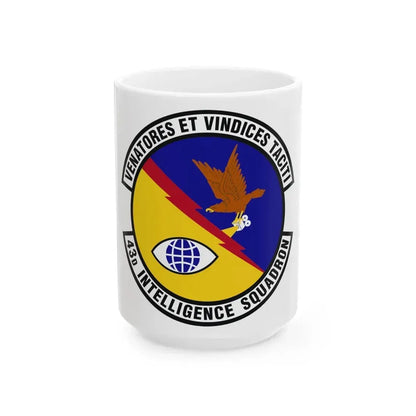 43d Intelligence Squadron (U.S. Air Force) White Coffee Mug - Go Mug Yourself