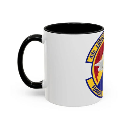 43d Logistics Support Squadron (U.S. Air Force) Accent Coffee Mug - Go Mug Yourself