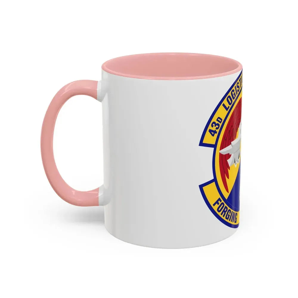 43d Logistics Support Squadron (U.S. Air Force) Accent Coffee Mug - Go Mug Yourself