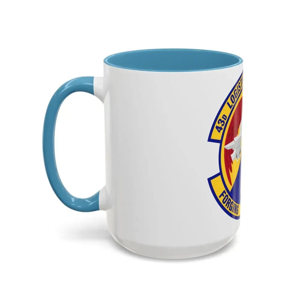 43d Logistics Support Squadron (U.S. Air Force) Accent Coffee Mug - Go Mug Yourself