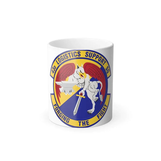 43d Logistics Support Squadron (U.S. Air Force) Color Changing Coffee Mug 11oz - Go Mug Yourself