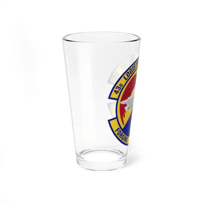 43d Logistics Support Squadron (U.S. Air Force) Pint Glass 16oz - Go Mug Yourself