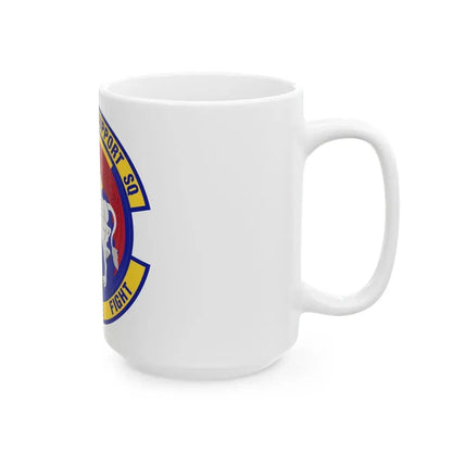 43d Logistics Support Squadron (U.S. Air Force) White Coffee Mug - Go Mug Yourself