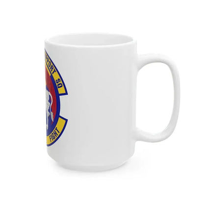 43d Logistics Support Squadron (U.S. Air Force) White Coffee Mug - Go Mug Yourself