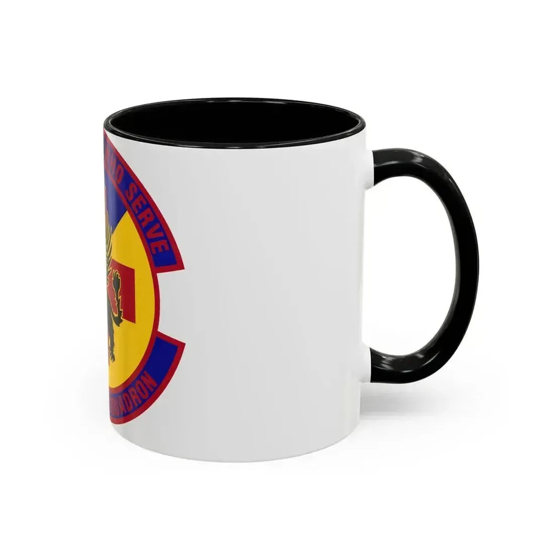 43d Medical Squadron (U.S. Air Force) Accent Coffee Mug - Go Mug Yourself