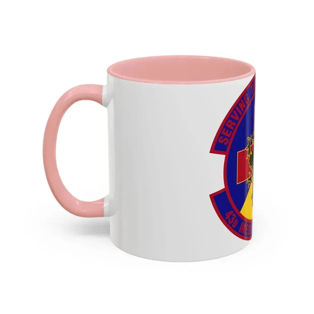 43d Medical Squadron (U.S. Air Force) Accent Coffee Mug - Go Mug Yourself