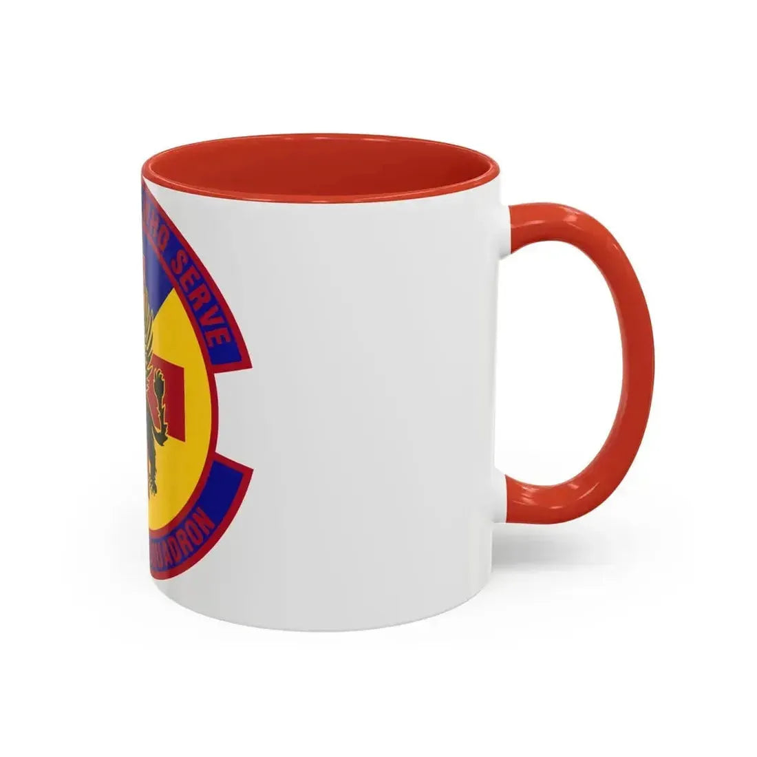 43d Medical Squadron (U.S. Air Force) Accent Coffee Mug - Go Mug Yourself
