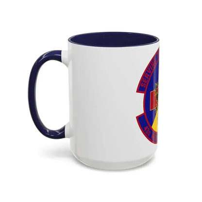 43d Medical Squadron (U.S. Air Force) Accent Coffee Mug - Go Mug Yourself