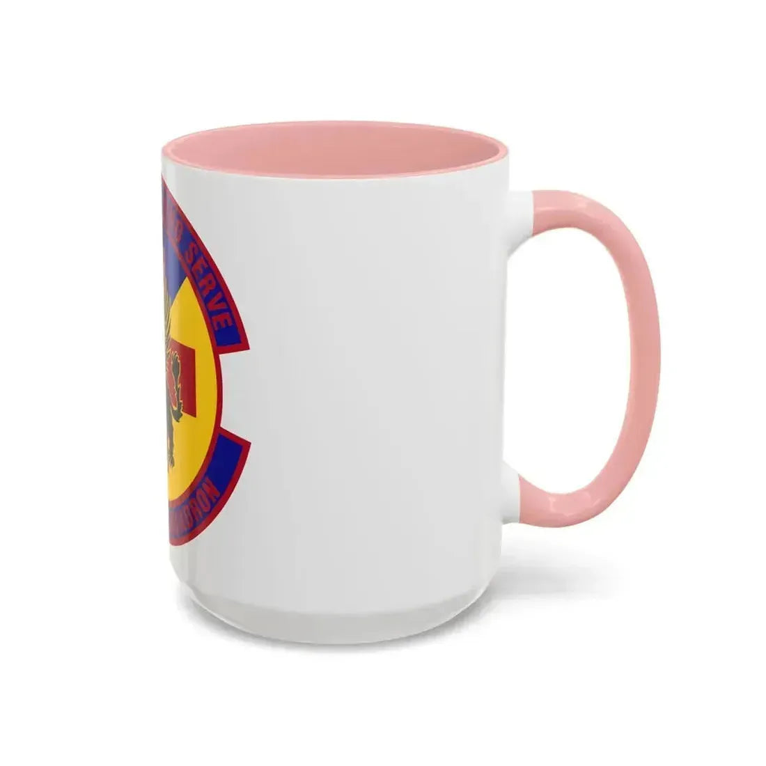 43d Medical Squadron (U.S. Air Force) Accent Coffee Mug - Go Mug Yourself
