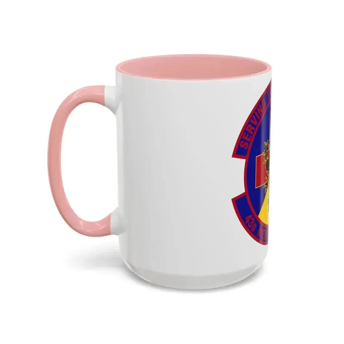43d Medical Squadron (U.S. Air Force) Accent Coffee Mug - Go Mug Yourself