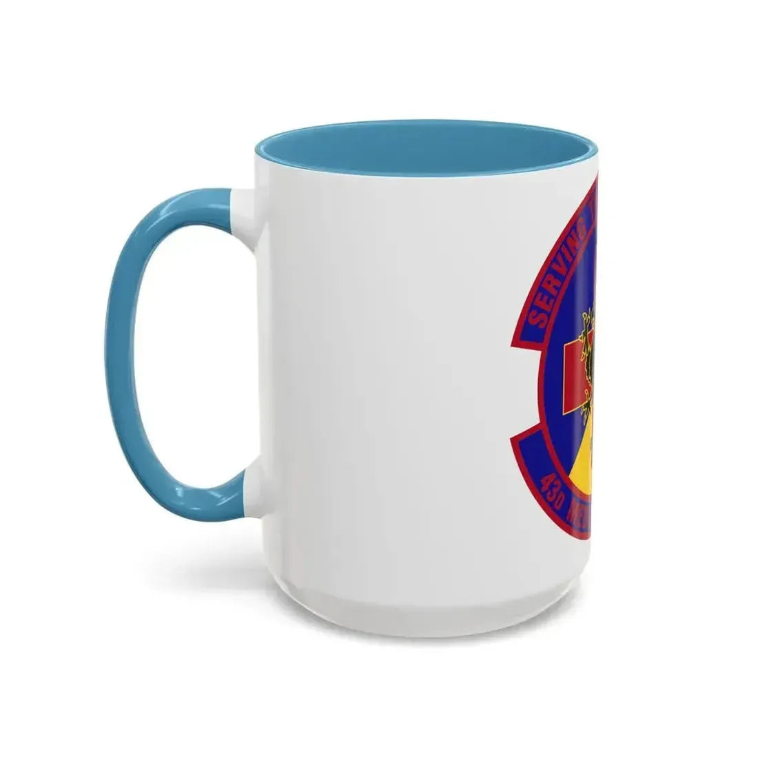 43d Medical Squadron (U.S. Air Force) Accent Coffee Mug - Go Mug Yourself