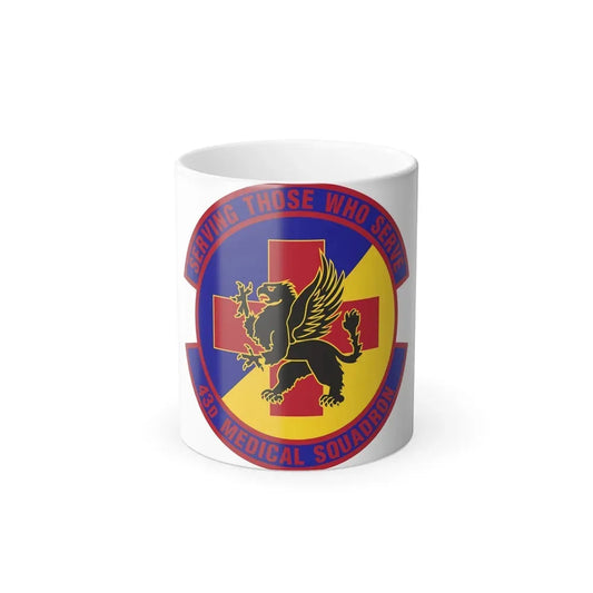 43d Medical Squadron (U.S. Air Force) Color Changing Coffee Mug 11oz - Go Mug Yourself