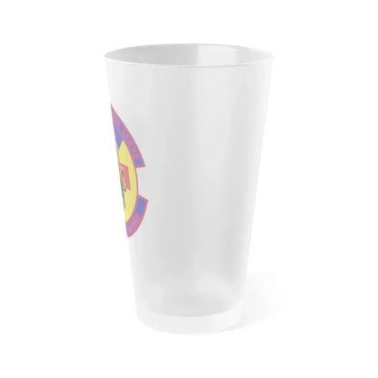 43d Medical Squadron (U.S. Air Force) Frosted Pint Glass 16oz - Go Mug Yourself