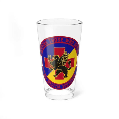43d Medical Squadron (U.S. Air Force) Pint Glass 16oz 16oz - Go Mug Yourself