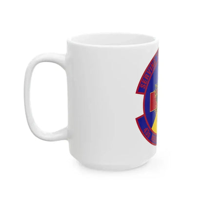 43d Medical Squadron (U.S. Air Force) White Coffee Mug - Go Mug Yourself
