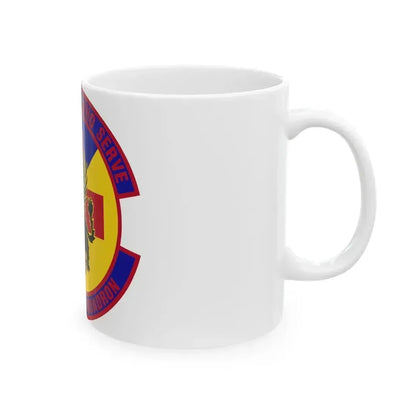 43d Medical Squadron (U.S. Air Force) White Coffee Mug - Go Mug Yourself