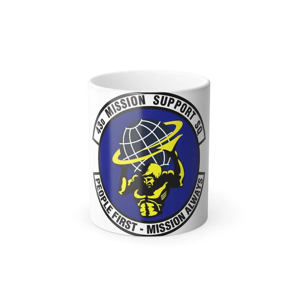 43d Mission Support Squadron (U.S. Air Force) Color Changing Coffee Mug-11oz-Go Mug Yourself
