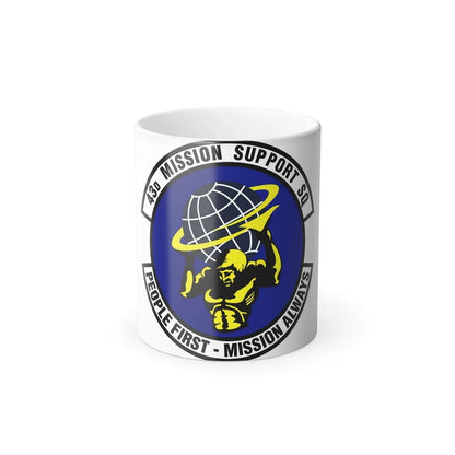 43d Mission Support Squadron (U.S. Air Force) Color Changing Coffee Mug-11oz-Go Mug Yourself
