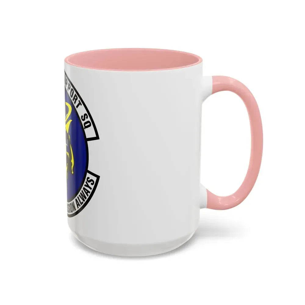 43d Mission Support Squadron (U.S. Air Force) Accent Coffee Mug - Go Mug Yourself
