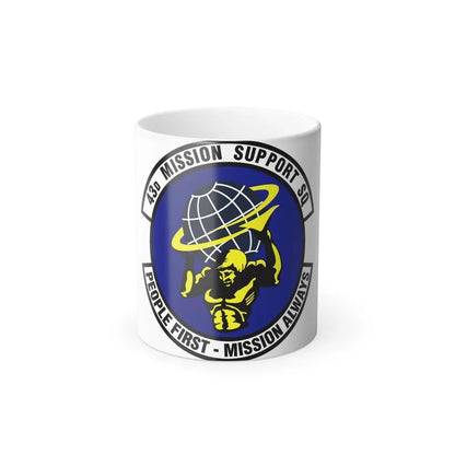 43d Mission Support Squadron (U.S. Air Force) Color Changing Coffee Mug 11oz - Go Mug Yourself