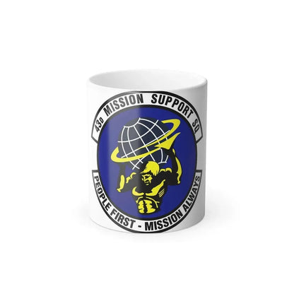 43d Mission Support Squadron (U.S. Air Force) Color Changing Coffee Mug 11oz - Go Mug Yourself