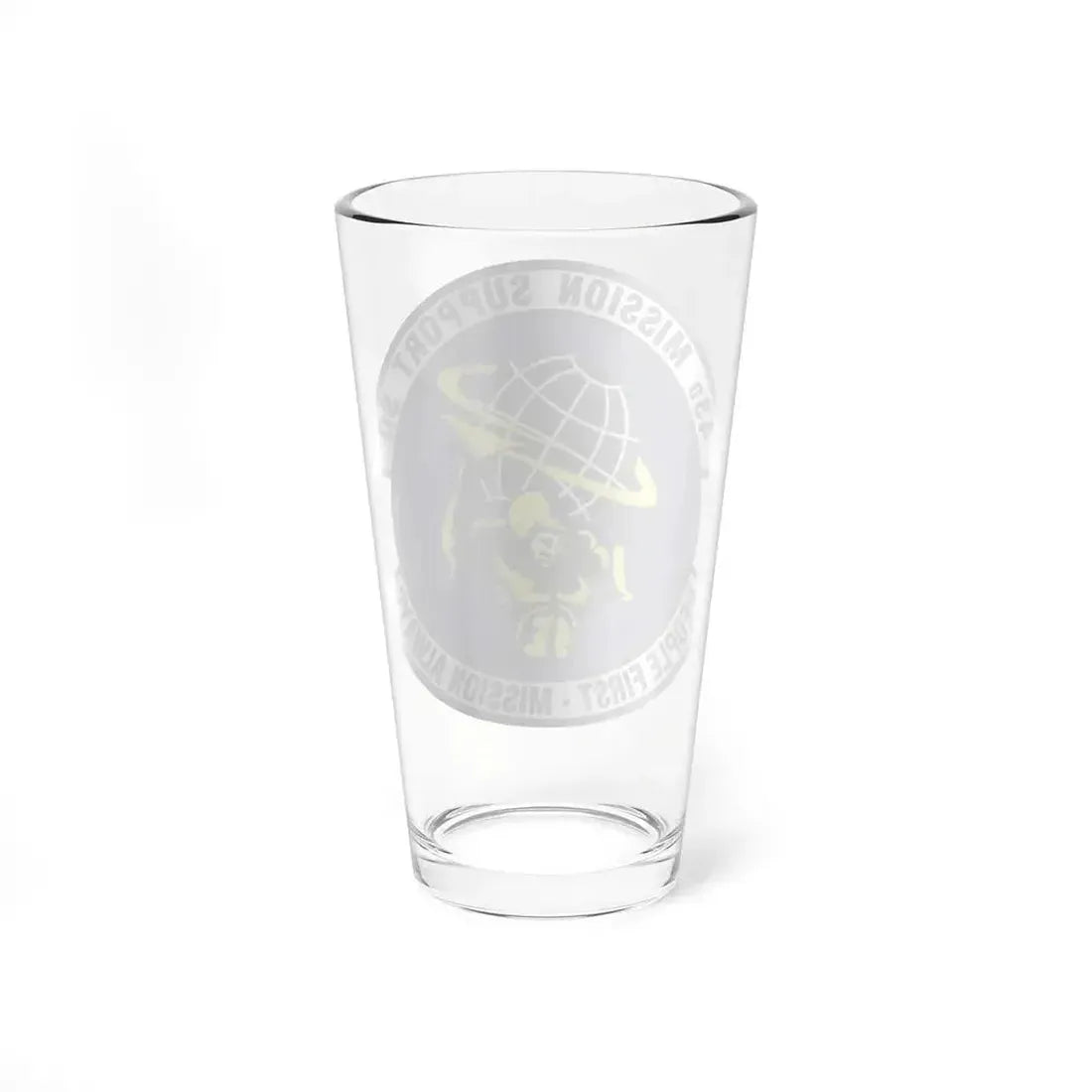 43d Mission Support Squadron (U.S. Air Force) Pint Glass 16oz - Go Mug Yourself