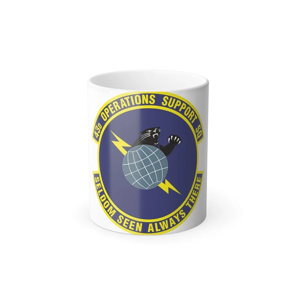 43d Operations Support Squadron (U.S. Air Force) Color Changing Coffee Mug-11oz-Go Mug Yourself