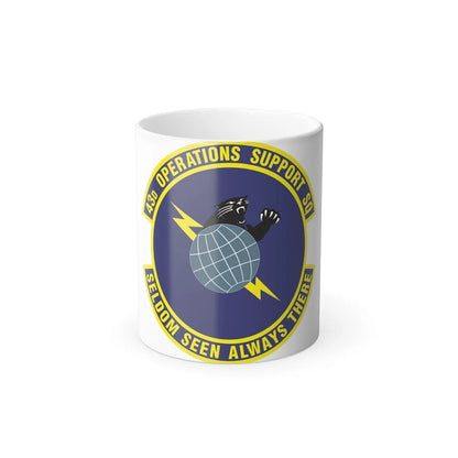 43d Operations Support Squadron (U.S. Air Force) Color Changing Coffee Mug-11oz-Go Mug Yourself