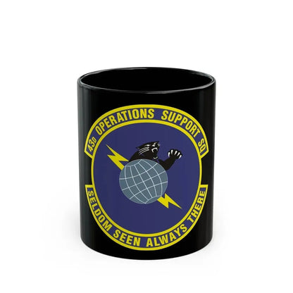 43d Operations Support Squadron (U.S. Air Force) Black Coffee Mug 11oz - Go Mug Yourself