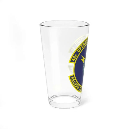 43d Operations Support Squadron (U.S. Air Force) Pint Glass 16oz - Go Mug Yourself