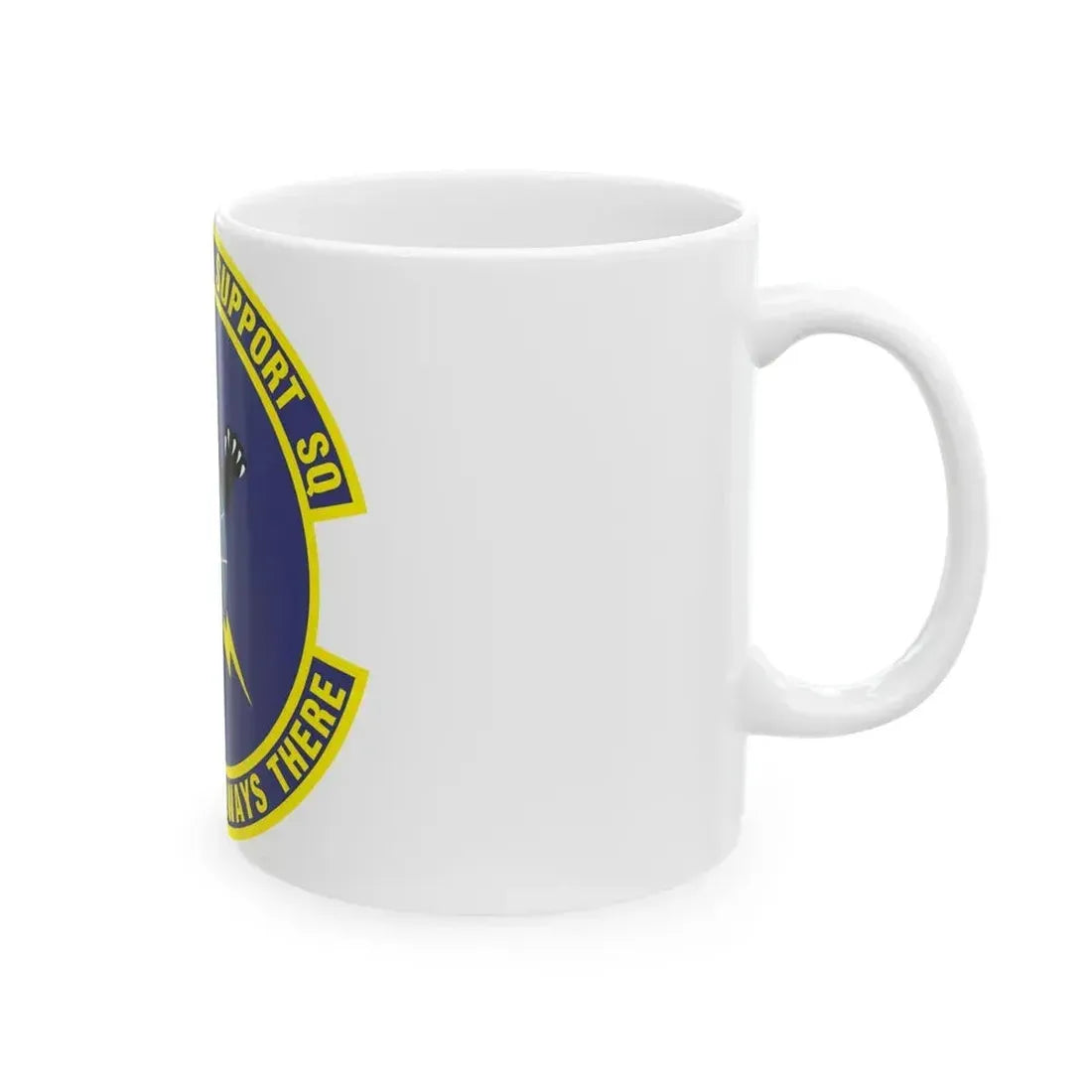 43d Operations Support Squadron (U.S. Air Force) White Coffee Mug - Go Mug Yourself