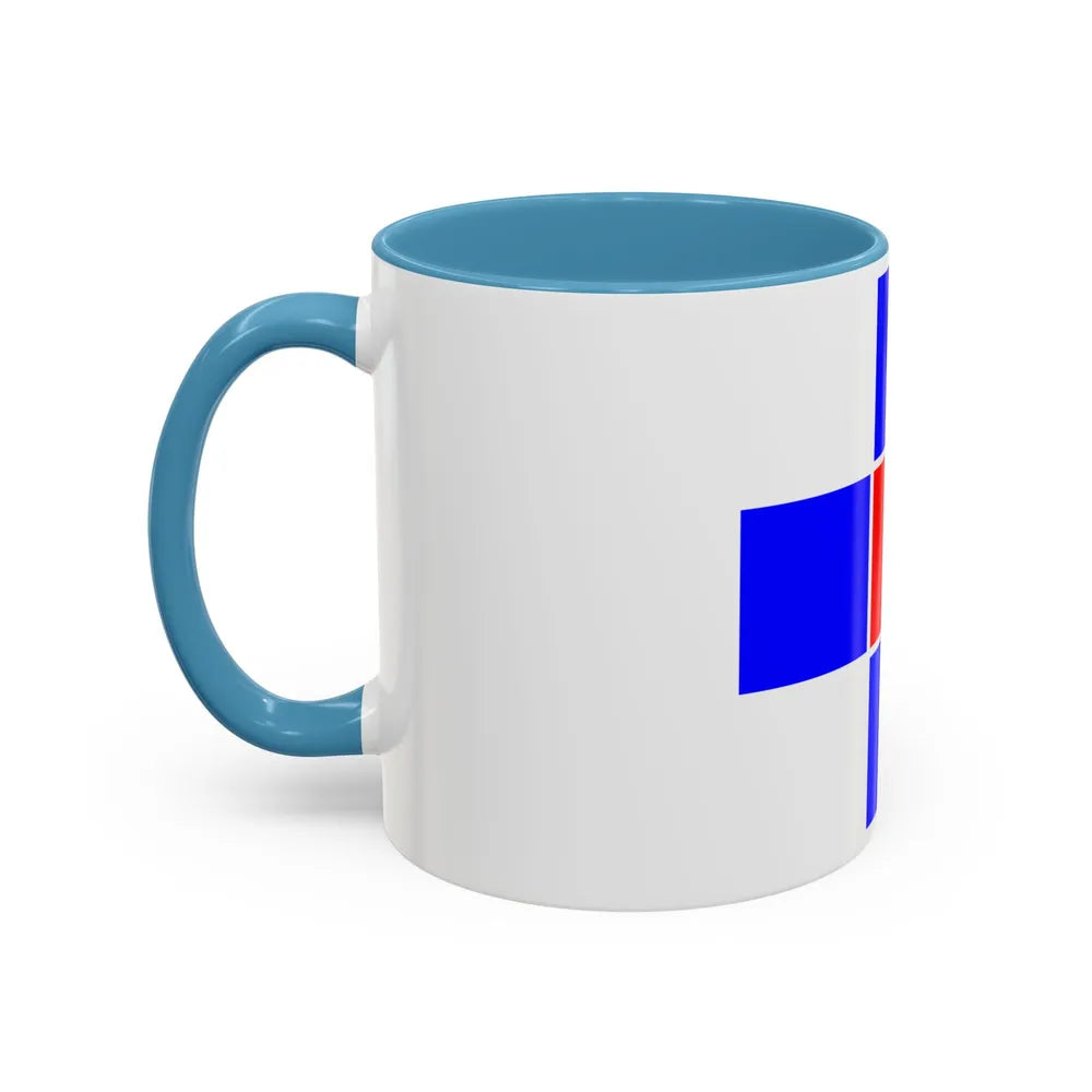 Flag of Attard Malta - Accent Coffee Mug-Go Mug Yourself