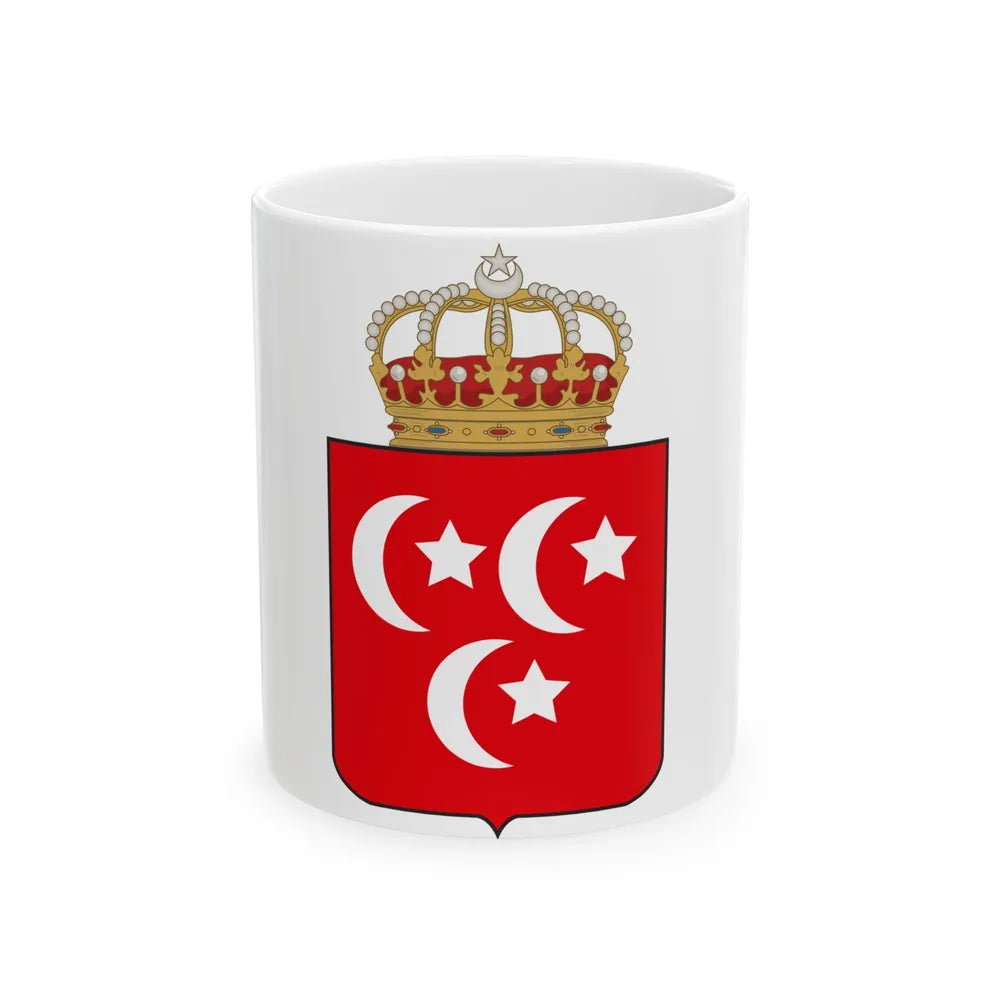 Coat of arms of the Khedive of Egypt - White Coffee Mug-11oz-Go Mug Yourself