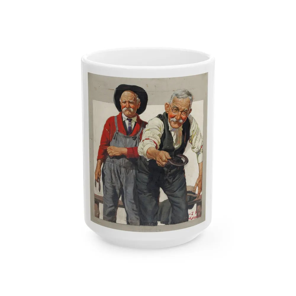 Country Gentleman, magazine cover, June 21, 1924 - White Coffee Mug-15oz-Go Mug Yourself