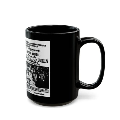 FIGHT BATMAN FIGHT (2) 1973 Movie Poster - Black Coffee Mug-Go Mug Yourself