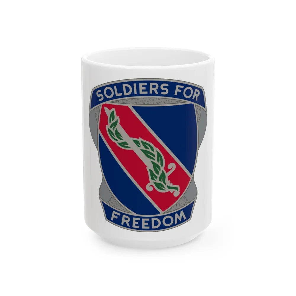 43rd Adjutant General Battalion (U.S. Army) White Coffee Mug-15oz-Go Mug Yourself