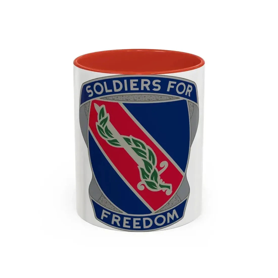43rd Adjutant General Battalion (U.S. Army) Accent Coffee Mug 11oz Red - Go Mug Yourself