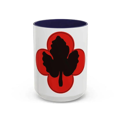 43rd Infantry Division CSIB (U.S. Army) Accent Coffee Mug 15oz Navy - Go Mug Yourself