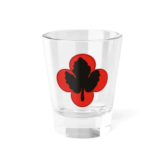 43rd Infantry Division CSIB (U.S. Army) Shot Glass 1.5oz 1.5oz - Go Mug Yourself