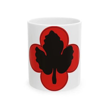 43rd Infantry Division CSIB (U.S. Army) White Coffee Mug 11oz - Go Mug Yourself