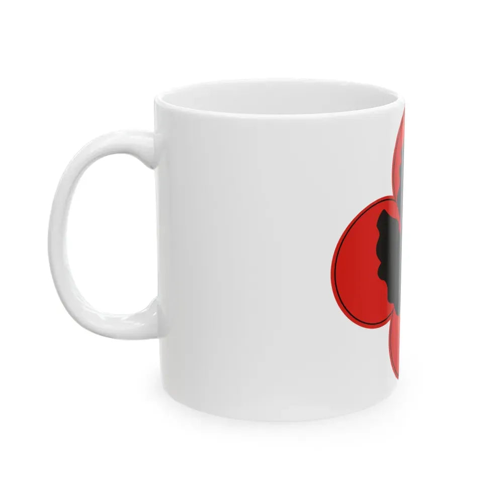 43rd Infantry Division CSIB (U.S. Army) White Coffee Mug - Go Mug Yourself
