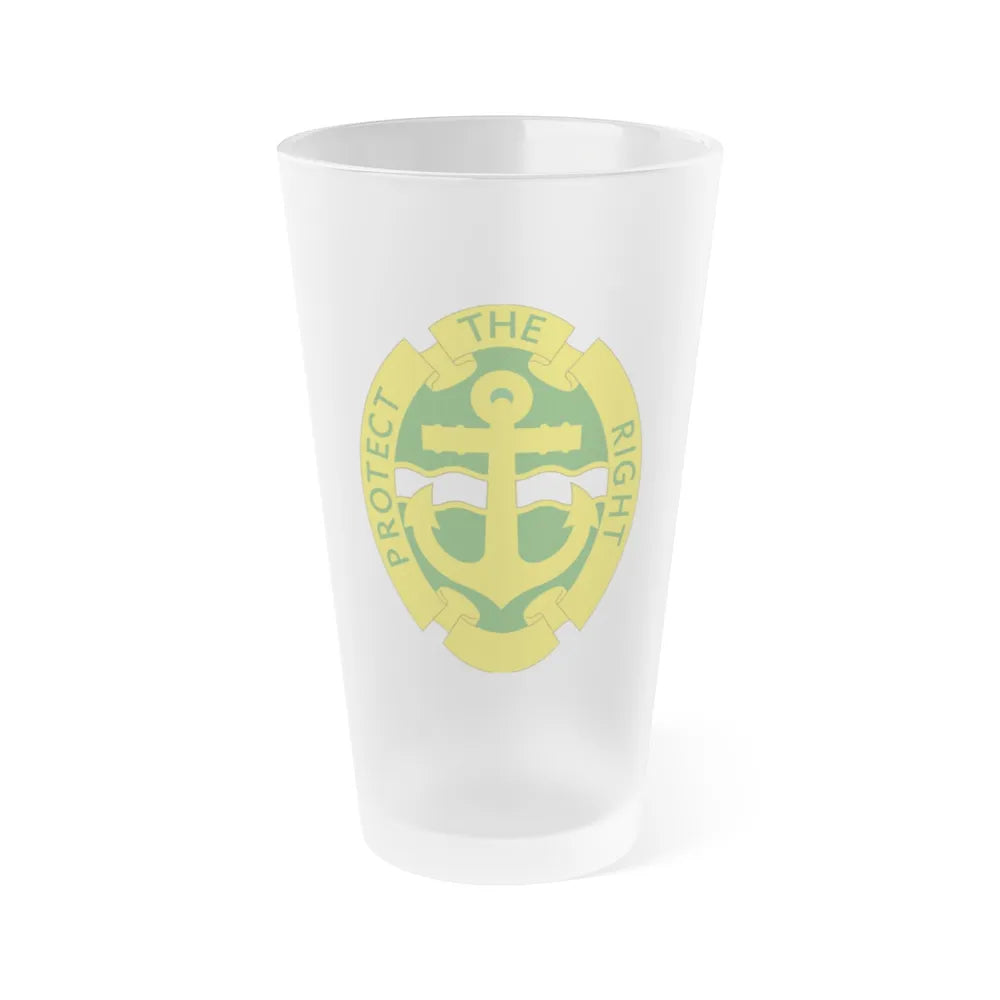 43rd Military Police Brigade 2 (U.S. Army) Frosted Pint Glass 16oz-Go Mug Yourself