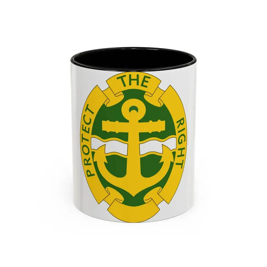 43rd Military Police Brigade 2 (U.S. Army) Accent Coffee Mug 11oz Black - Go Mug Yourself