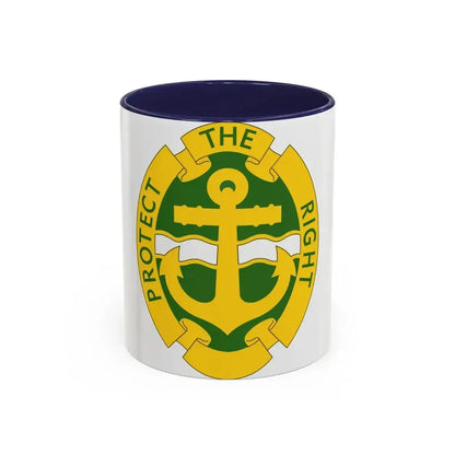 43rd Military Police Brigade 2 (U.S. Army) Accent Coffee Mug 11oz Navy - Go Mug Yourself
