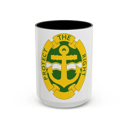 43rd Military Police Brigade 2 (U.S. Army) Accent Coffee Mug 15oz Black - Go Mug Yourself