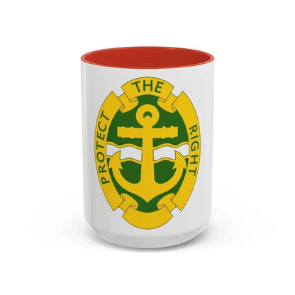 43rd Military Police Brigade 2 (U.S. Army) Accent Coffee Mug 15oz Red - Go Mug Yourself