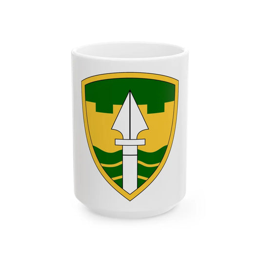 43rd Military Police Brigade (U.S. Army) White Coffee Mug-15oz-Go Mug Yourself